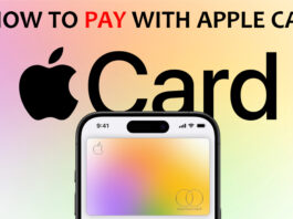 How to Pay with Your Apple Card