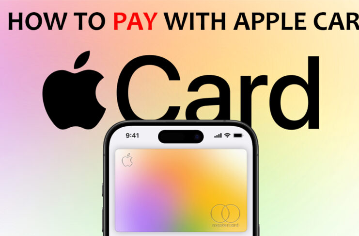 How to Pay with Your Apple Card